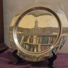 Limited Edition Sterling Silver North Side of Dublin Castle Plate