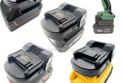 For Makita/Dewalt/Milwaukee/Bosch Convert To For Hitachi/Hikoki 18V Li-ion Batttery Power Tools Battery Adapter Converter