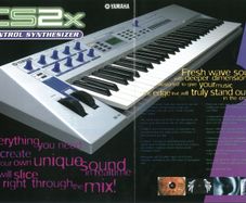 Yamaha CS2x Control Synthesizer full size 61 Keys