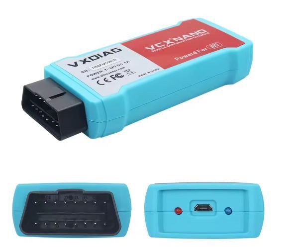 Vxdiag Vcx Nano For Mazda / Ford Usb Obd2 Auto Car Diagnostic Tool 2 In 1 For Mazda V112 V125 Obdii