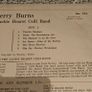 Gerry Burns And The Jackie Hearst Ceili Band LP, Irish Folk Trad, on Bardic label Image 4