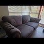 Shanleys 3 Seater Grey Velvet Custom Made Couch Image 2