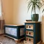 Handmade Upcycled Green Furniture Set Image 2