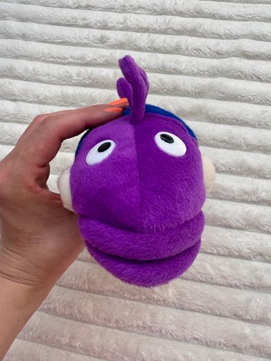 Fiesta The Fish Philosophy Pete The Perch Purple Plush Fish approx. 20 cm. long Used Please see photos