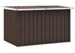 Garden Storage Box Brown