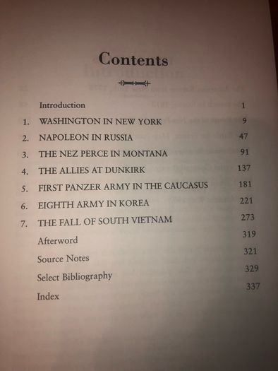 History Book: 'Epic Retreats. From 1776 to the Evacuation of Saigon'