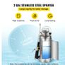 BRAND NEW 12L Hand Powered Sprayer Stainless Steel Watering Spraying Sprinkling Atomizer Pump Home Ground Garden Cleaning Sprayer Image 5