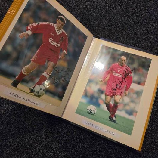 Liverpool signed photos