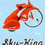 Beautifully Restored 1936-Style "Sky King" Art Deco Tricycle Image 7