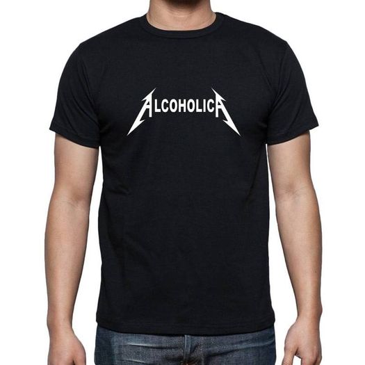 Alkoholica T-shirt TEE TOP SHIRT