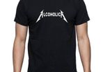 Alkoholica T-shirt TEE TOP SHIRT
