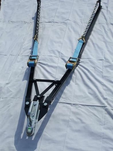 SMC-DIRECT 2.6TON Car Towing A-Frame Recovery Dolly Trailer