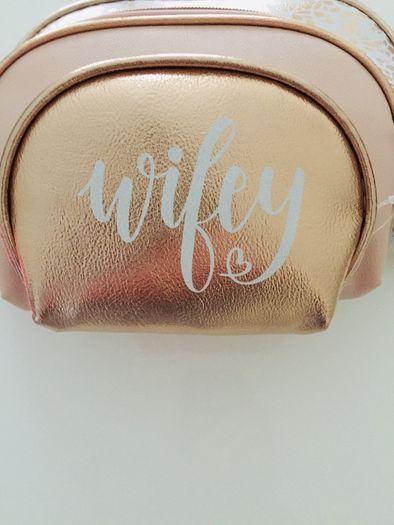 Wedding makeup bags