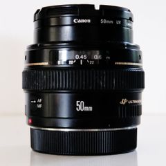 Canon EF 50mm f/1.4 USM Prime Lens
