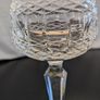 Galway Crystal Castlerosse Hock Wine Glasses Pair 20cm Vintage Irish Crystal Image 2