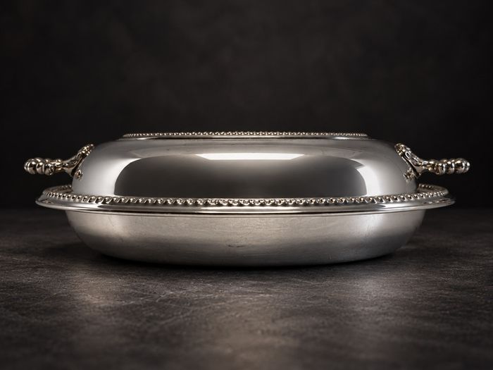 Silver-Plated Covered Serving Dish