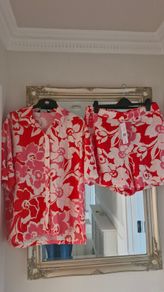 blouse and shorts set