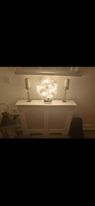 Mirror Feather Lamp