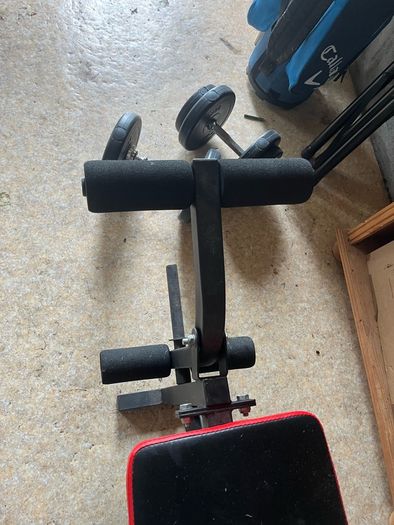 Bench press+ adjustable dumbbells