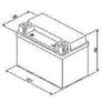 Bosch Motorcycle/quad Battery  M6007 Image 5