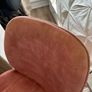 pink vanity chair Image 4