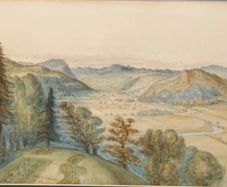 1873 Antique Watercolour F J Jobson