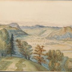 1873 Antique Watercolour F J Jobson