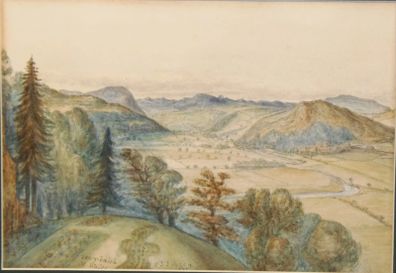 1873 Antique Watercolour F J Jobson