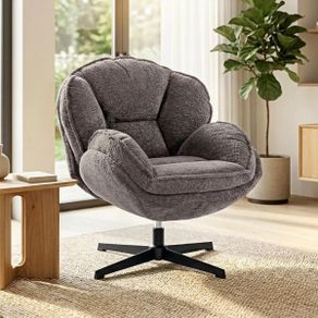 Wingback Velvet Armchair
