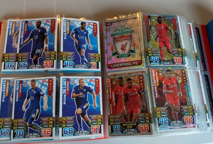 Match Attax 15/16 in Binder.  (Other seasons also)
