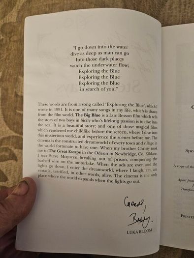 Stella Days 1957-1967. The Life And Times Ofa Ruralirish Cinema. By Michael Doorley. Signed First Edition Paperback In Good Condition.  See Photos For Same.