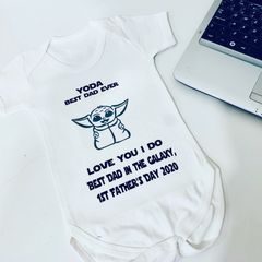 Yoda best dad ever baby west love you i do best dad in the galaxy baby west fathers day gift present