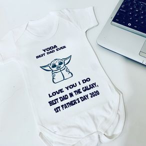 Yoda best dad ever baby west love you i do best dad in the galaxy baby west fathers day gift present