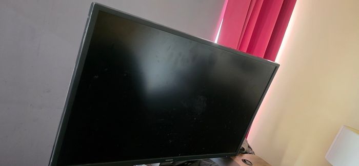 Samsung PC Monitor + Premium Adjustable Dual Monitor Arm Mount