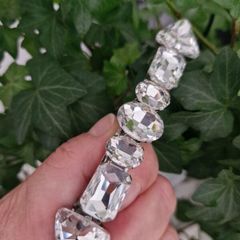 Handmade diamonds  hair clip
