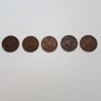 1930's 1d Pingin (Penny) Coins x 5 Image 7
