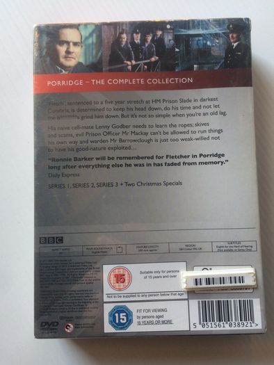 Porridge (The Complete Collection) Ronnie Barker & Richard Beckinsale [DVD TV Boxsets] STILL SEALED