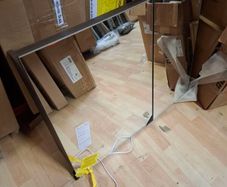 Pelipal mirror 800 double door mirror cab dark ock finish