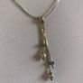 Chic Collection Silver Necklace Image 2
