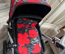 Limited Edition Bugaboo Cameleon Pram / Buggy / Stroller Set with Andy Warhol Cover