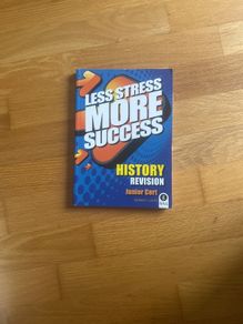 Less stress more success History
