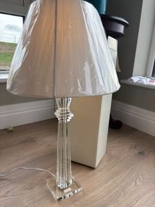 Galway Crystal Lamp (Brand new)