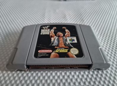 WF War Zone Nintendo 64 N64 Arcade Retro Games Original