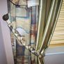 Luxury Silk Fabric Living Room Curtains Image 6