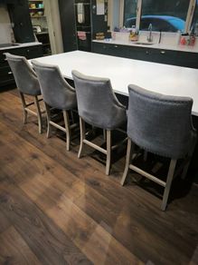 Diamond Furniture Upholstered Island Stools