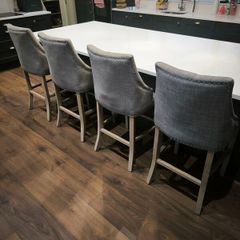 Diamond Furniture Upholstered Island Stools