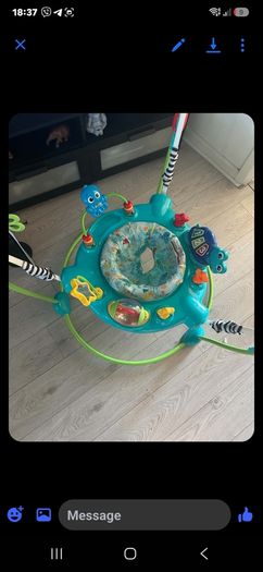 Baby Einstein Ocean Explorers Curiosity Cove 2-in-1 Activity Baby Jumper.