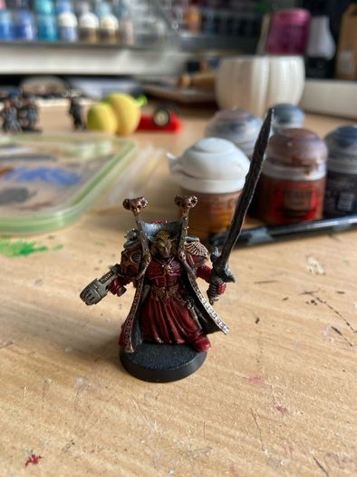 Warhammer 40k Blood Angels Mephiston "Lord of Death" Metal