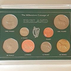 Year 2000, Millennium Coin Set. Free Post