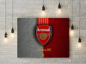 Arsenal logo printed picture on pvc foamex board